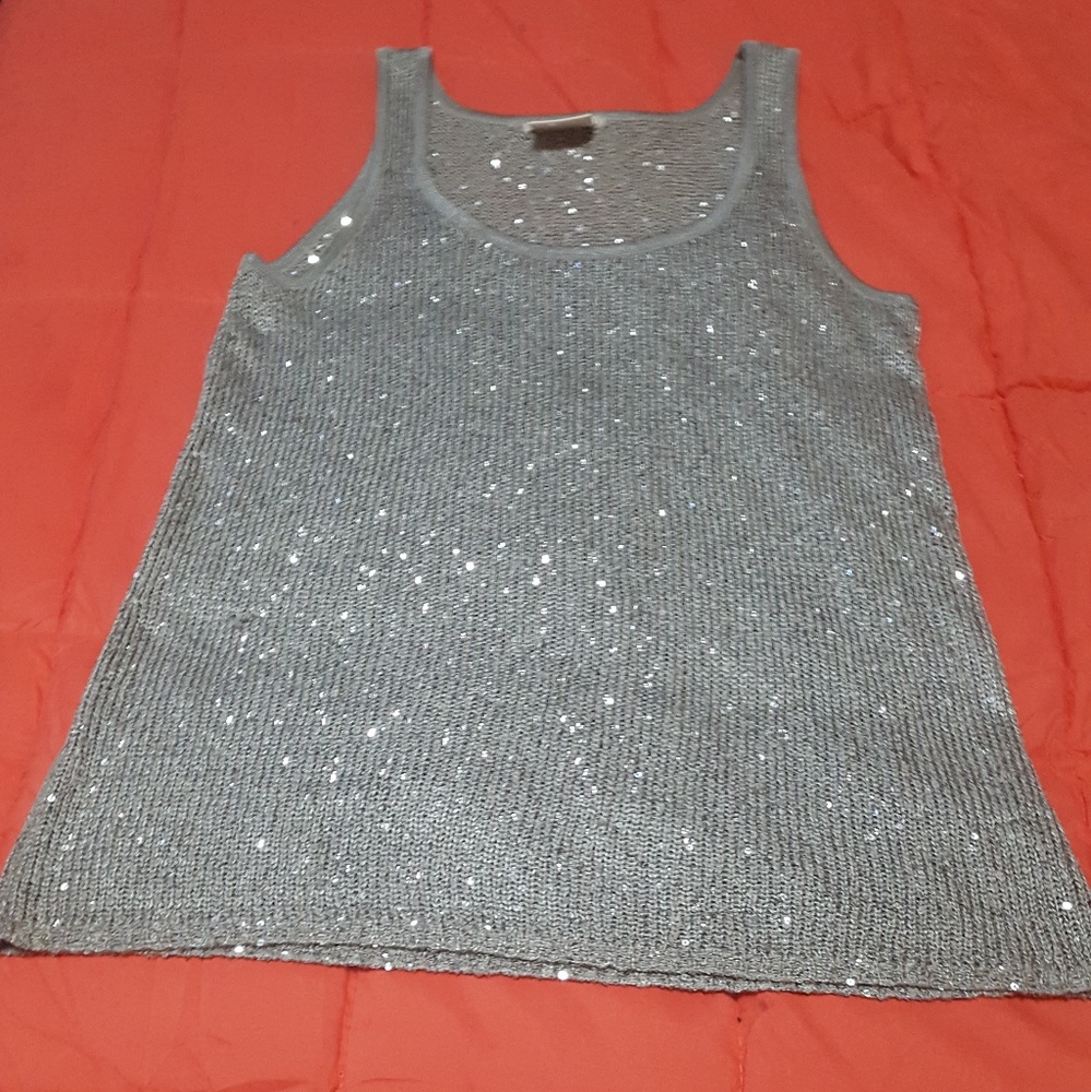 Sparkly tank top